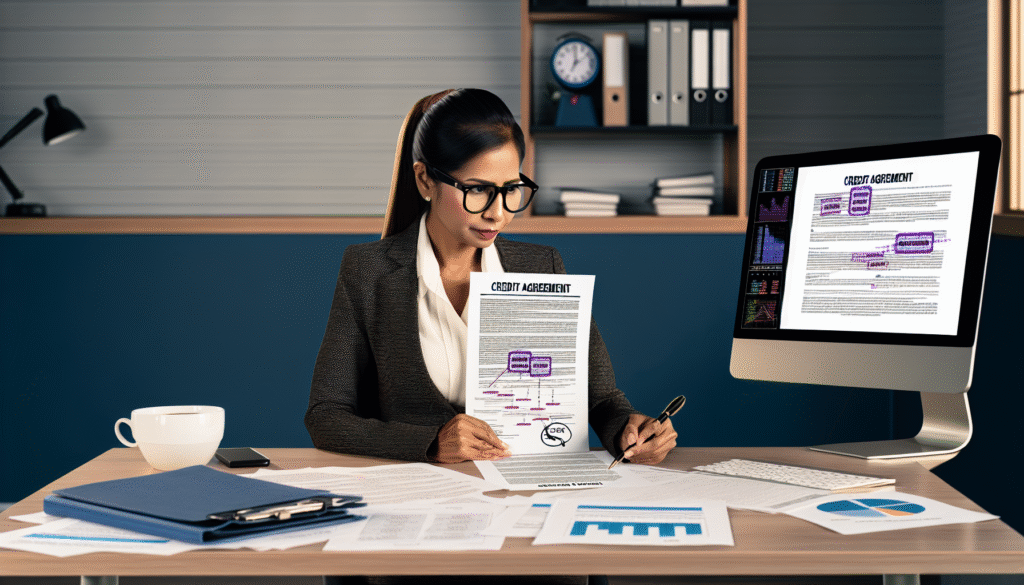 Jak wygląda proces kontroli umowy kredytowej przez prawnika?